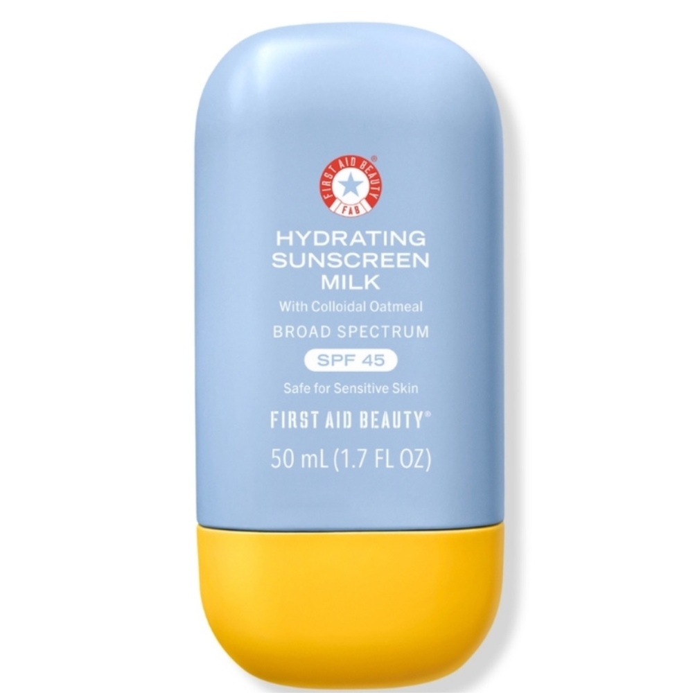 NIB FIRST AID BEAUTY HDYRATING SUNSCRE3n MILK. exp 10/2026
